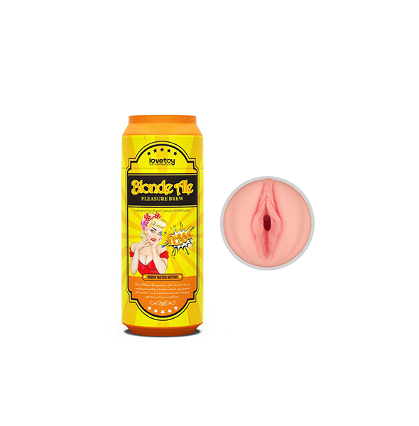 lovetoy pleasure brew blonde ale vagina masturbator nude geel Kopen? | Zeer scherpe prijzen | 123erotiek.nl